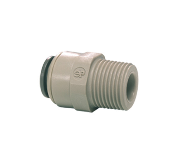Straight adaptor, 1/4 T x 1/4 M Straight adaptor, 1/4 T x 1/4 M
